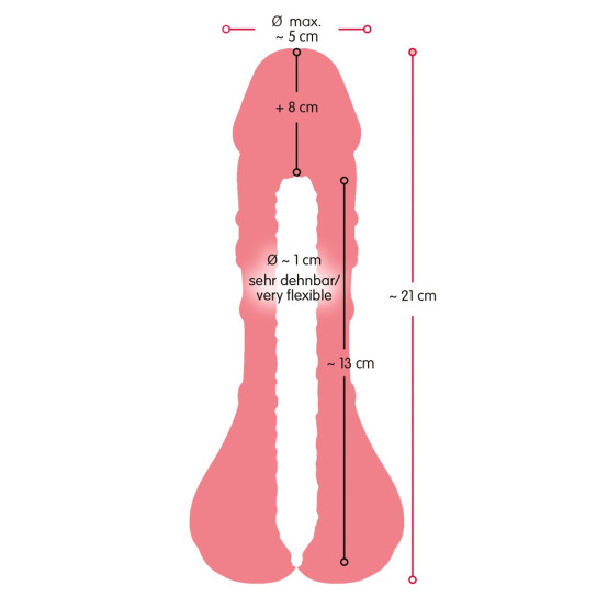 2 in 1 Extension + Masturbator
by Nature Skin