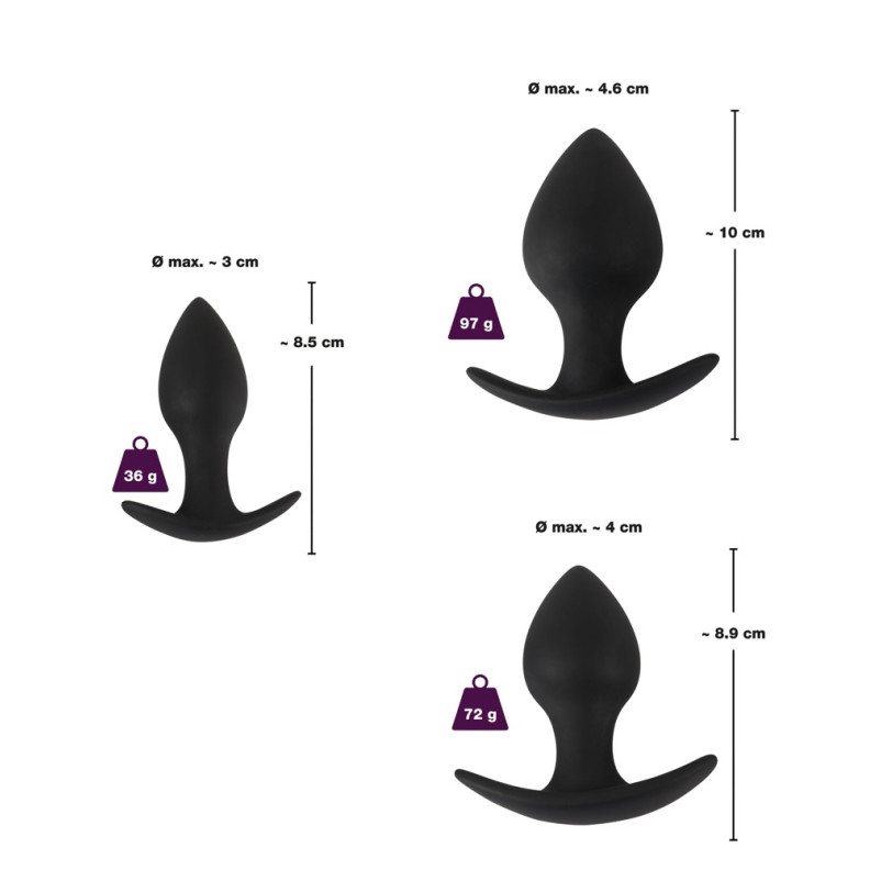 3-piece Anal Trainer Set