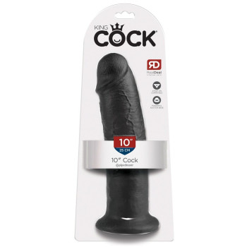 25cm svartur 10" Cock
