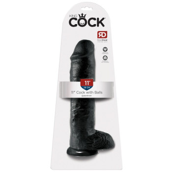 Svartur 11" Cock with Balls