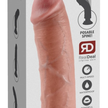 8" Vibrating Cock