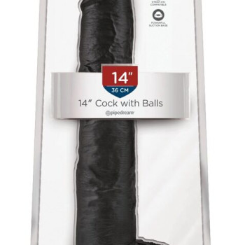 Svartur 14" Cock with Balls