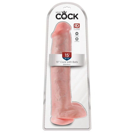 Cock with Balls 15" Ljós