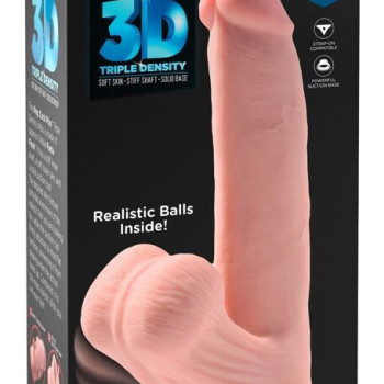 Triple Density Cock with Swinging Balls