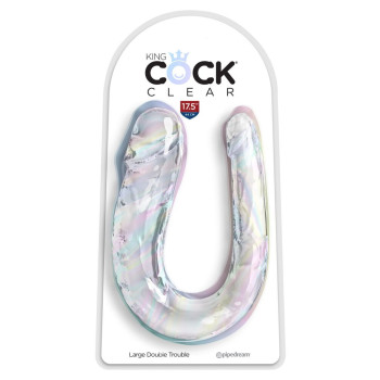 44cm Double Trouble Tvöfaldur Dildo