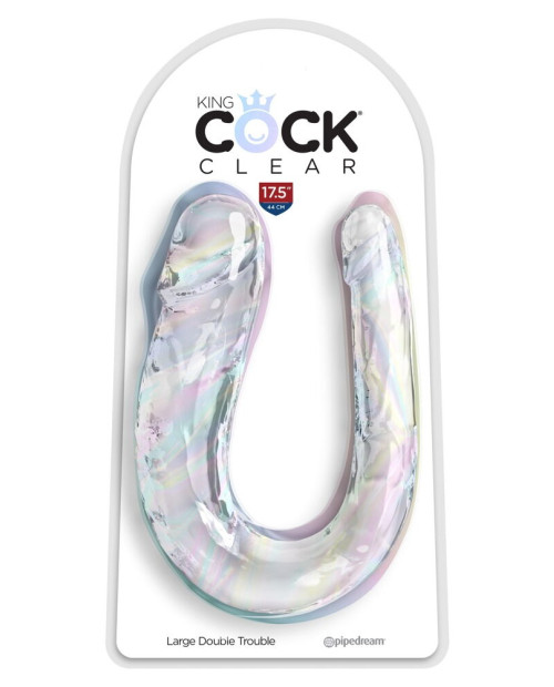 44cm Double Trouble Tvöfaldur Dildo