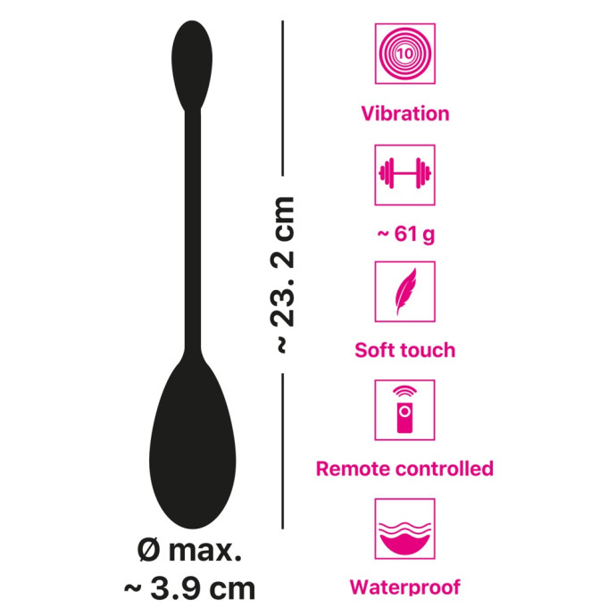 RC Single Vibrating Love Ball