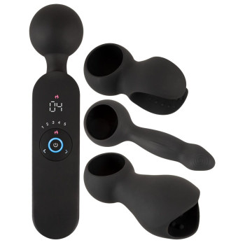 Wand Vibrator with 3 Attachments