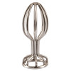 Metal Cage Butt Plug 6,8cm