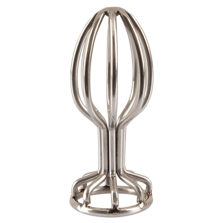 Metal Cage Butt Plug 6,8cm
