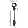 Cock and Ball Ring with RC Butt Plug
