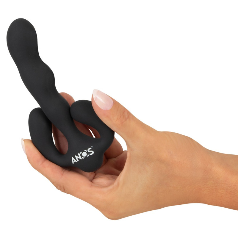 Flexible Prostate Stimulator with 3 Motors