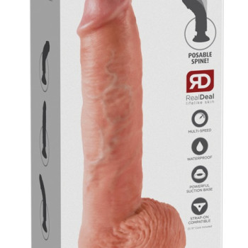 King Cock Vibr./with Balls 10” inch