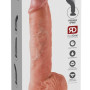 King Cock Vibr./with Balls 10” inch