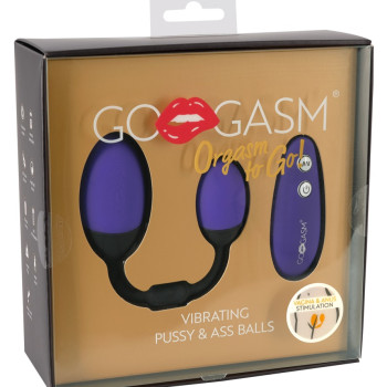Vibrating Pussy & Ass Balls