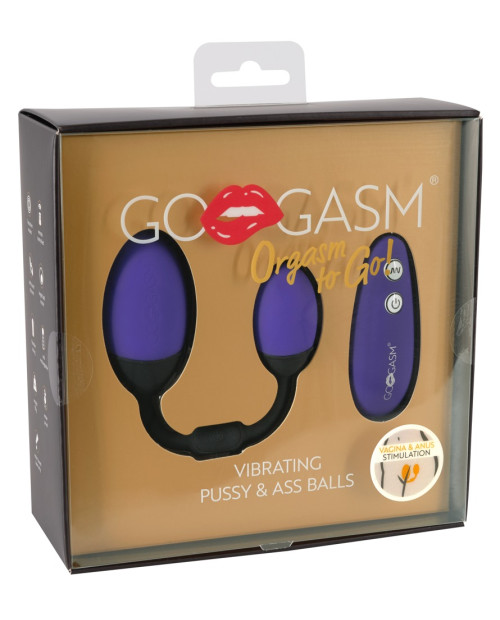 Vibrating Pussy & Ass Balls