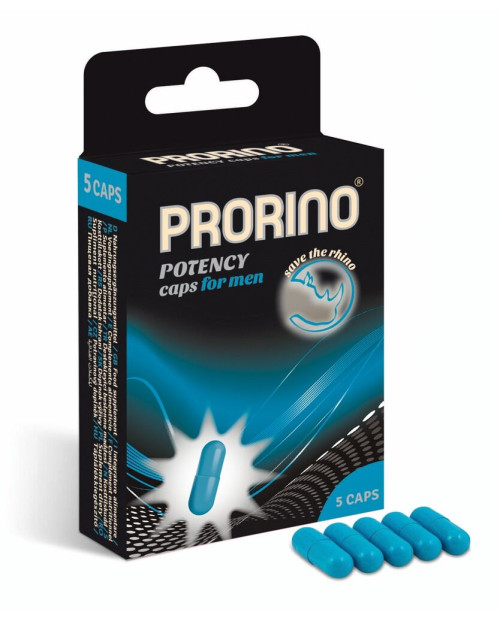 Potency caps for men 5stk