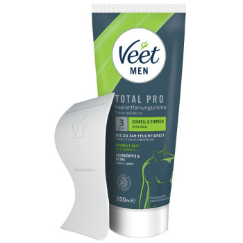 Veet Men TOTAL PRO Hair Removal Cream 200ml