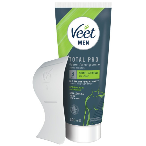 Veet Men TOTAL PRO Hair Removal Cream 200ml