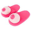 Plush Slippers Boobs