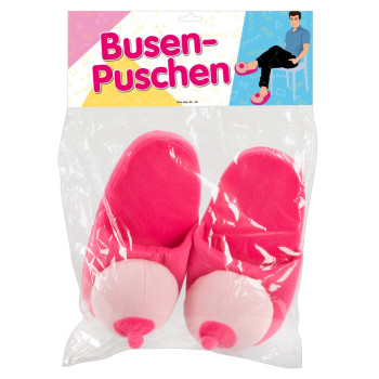 Plush Slippers Boobs