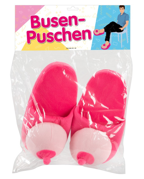 Plush Slippers Boobs