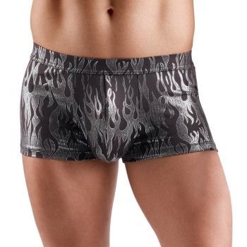Silver and Black Pants