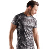 Silver and Black Shirt