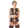 Black Suspender Set
by Cottelli Collection Bondage