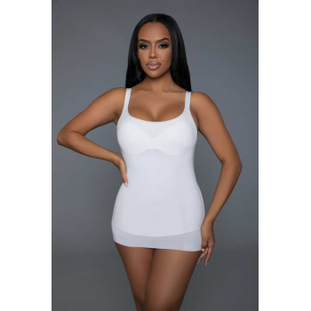 White Stay Sexy Shaper Top