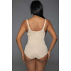 Nude Jersey Knit Cami Set with Floral Lace Shorts
