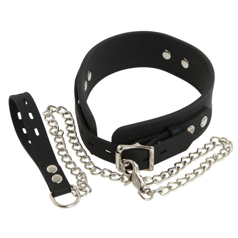 Silicone Collar with Leash