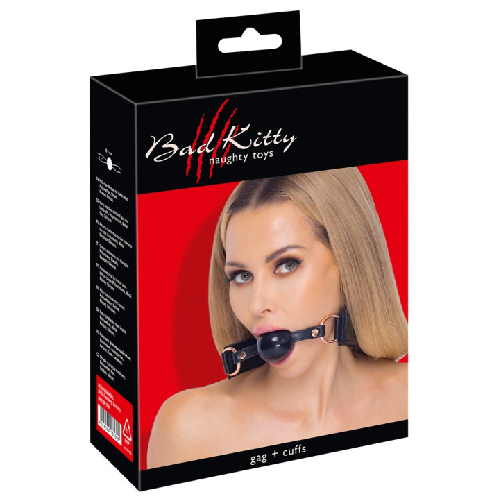 gag + cuffs