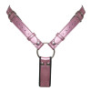 Pink Glossy Dildo Thong