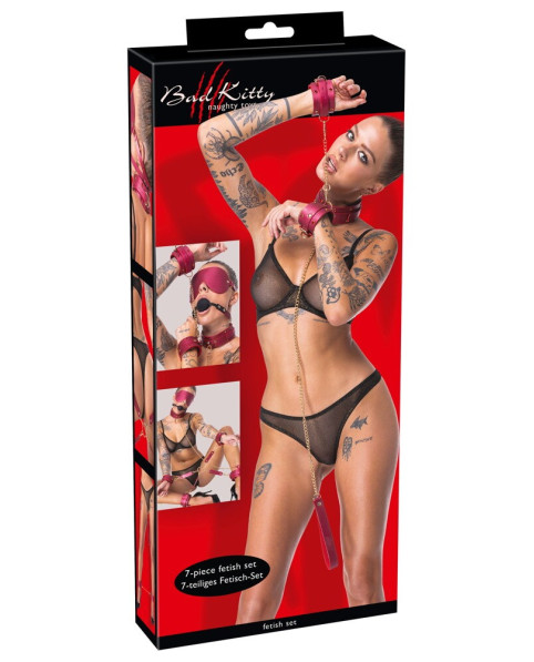 Bondage Set Rautt