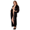 Kimono Svartur Síður