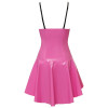 Vinyl Dress – bleikt