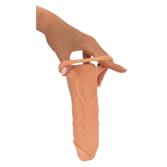2in1 Extension + Masturbator 18.5cm