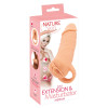 2in1 Extension + Masturbator 18.5cm