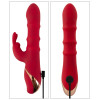 Rabbit Vibrator with 3 Moving Rings