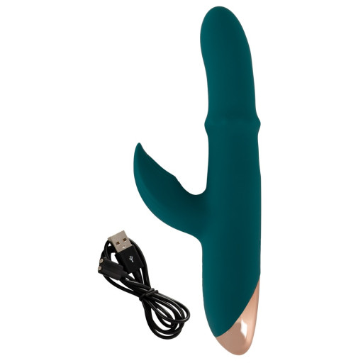 Thumping Rabbit Vibrator with Moving Ring
