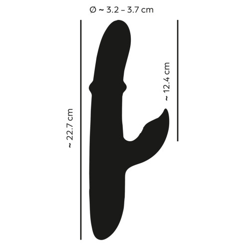 Thumping Rabbit Vibrator with Moving Ring