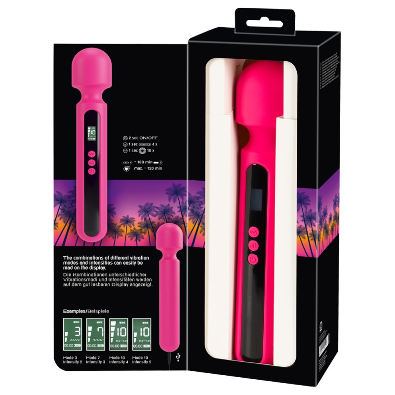 Pink Sunset Wand Vibrator