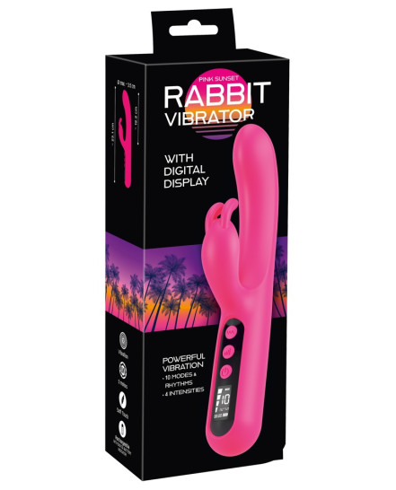 Pink Sunset Rabbit Vibrator