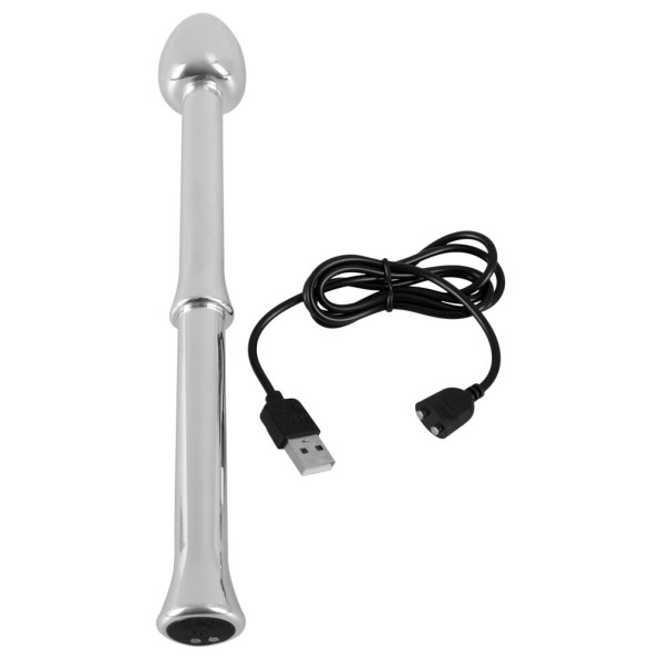 Vibrating Prostata Stimulator: Metal Milking Stick
