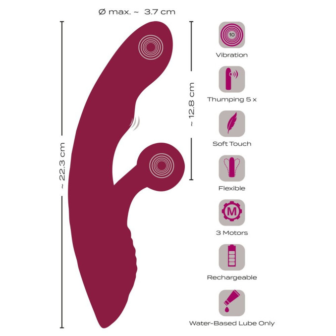 
2 Function Rabbit Vibrator
