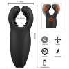 Man Wand with Vibration and Moving Wings