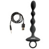 Flexible Anal Beads with Jumping Vibrations
