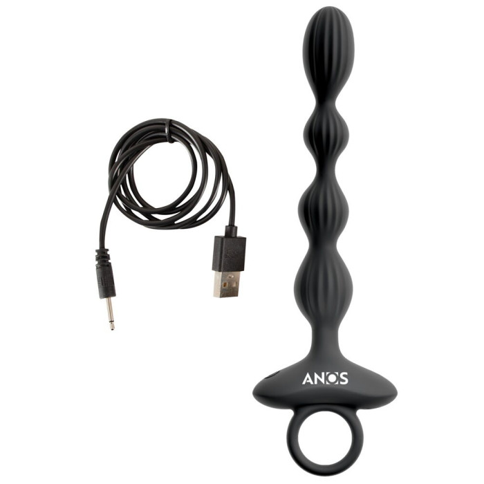 Flexible Anal Beads with Jumping Vibrations