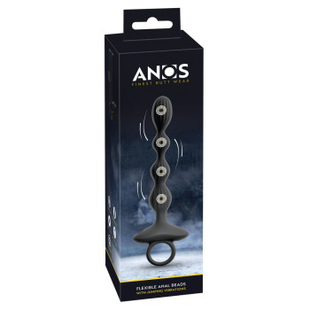 Flexible Anal Beads with Jumping Vibrations